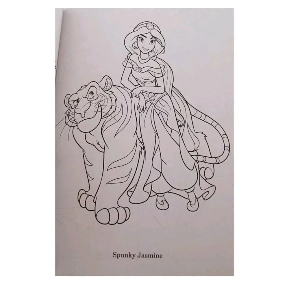 Disney Princess Tear and Share 128 pages Coloring and Activity Book 2024